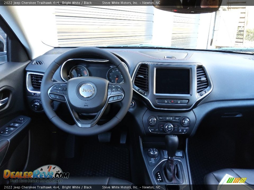 Dashboard of 2022 Jeep Cherokee Trailhawk 4x4 Photo #18