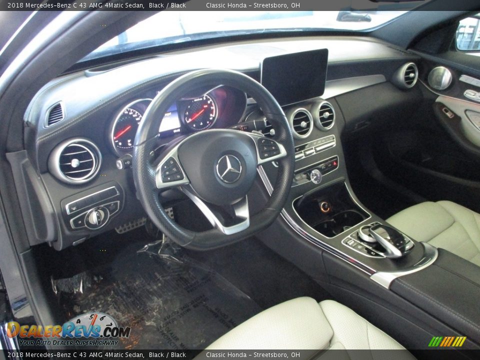 2018 Mercedes-Benz C 43 AMG 4Matic Sedan Black / Black Photo #30
