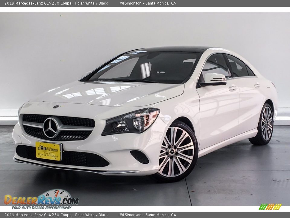 2019 Mercedes-Benz CLA 250 Coupe Polar White / Black Photo #12