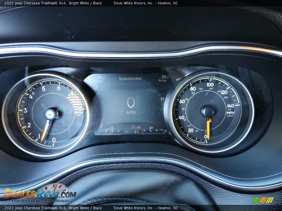 2022 Jeep Cherokee Trailhawk 4x4 Gauges Photo #21