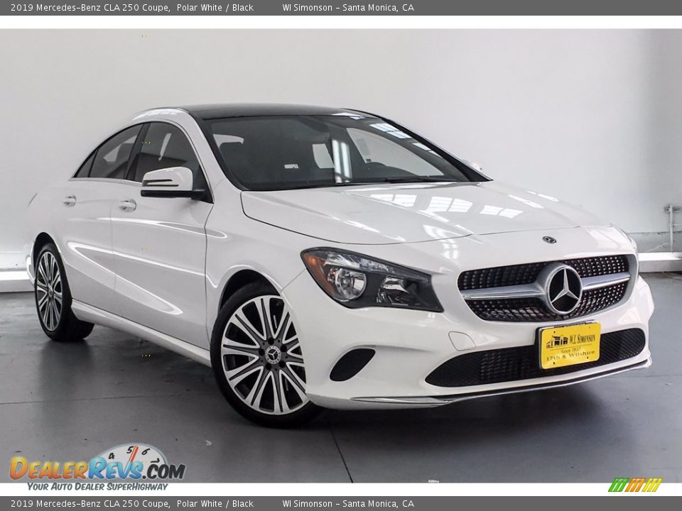 2019 Mercedes-Benz CLA 250 Coupe Polar White / Black Photo #14