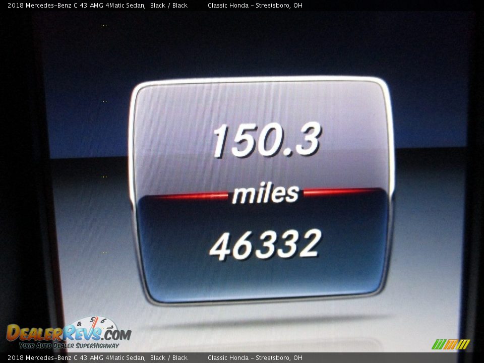 2018 Mercedes-Benz C 43 AMG 4Matic Sedan Black / Black Photo #34