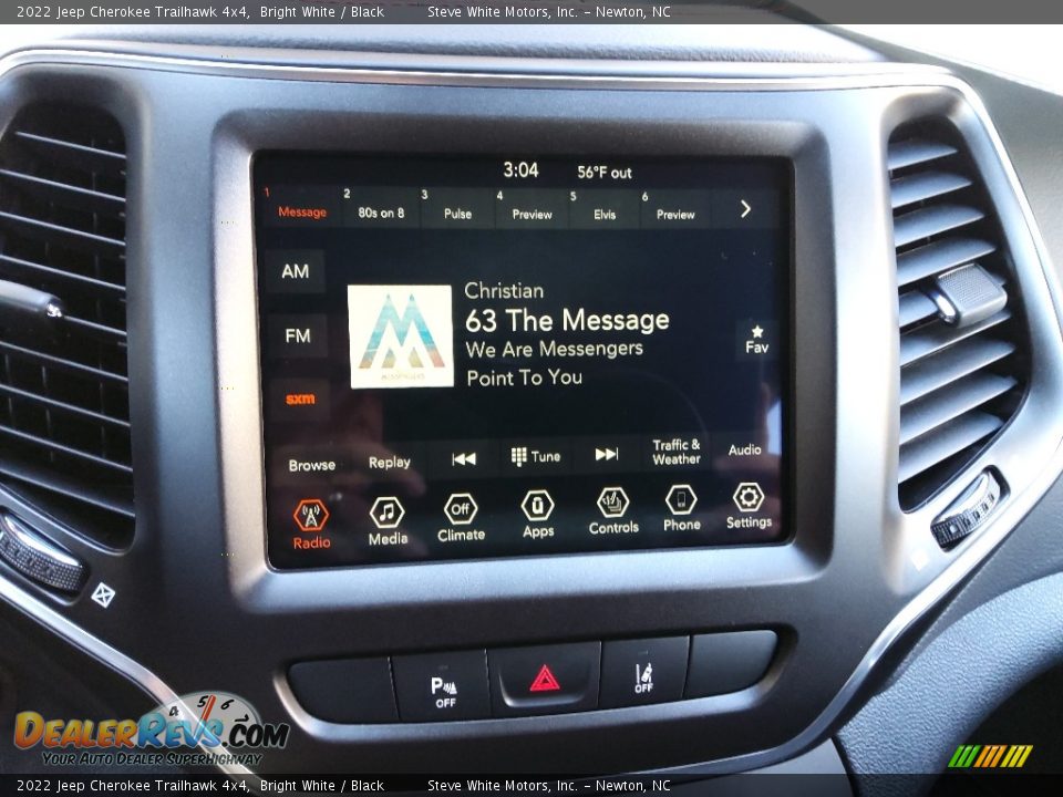 Controls of 2022 Jeep Cherokee Trailhawk 4x4 Photo #23