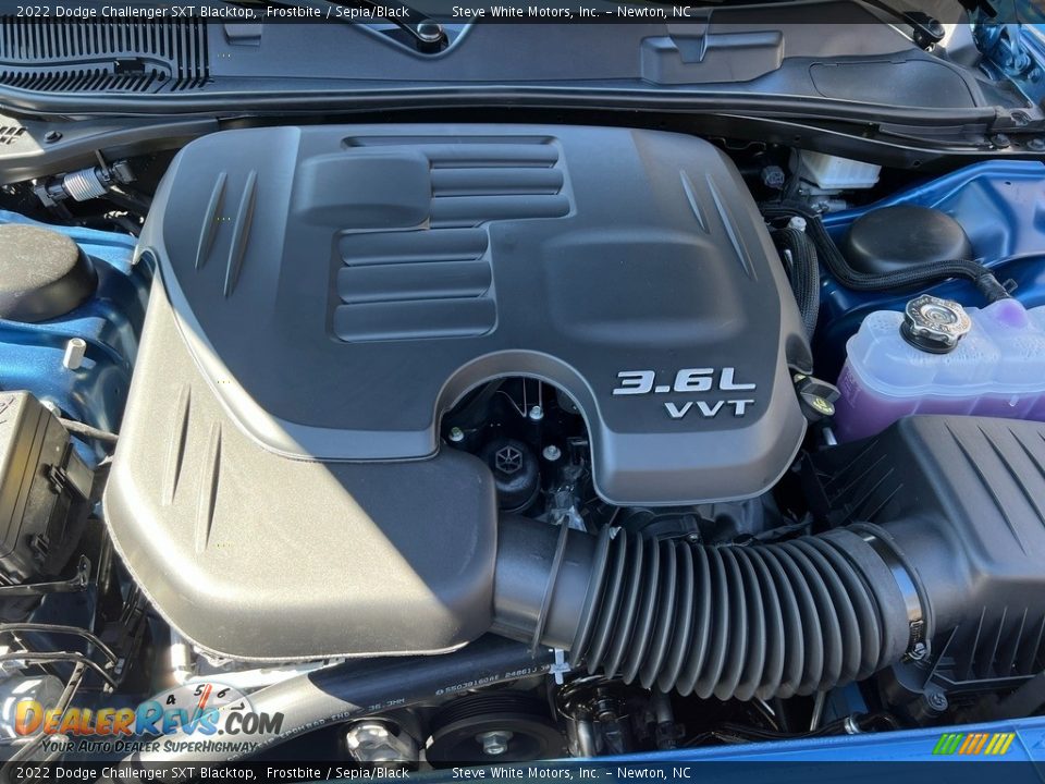 2022 Dodge Challenger SXT Blacktop 3.6 Liter DOHC 24-Valve VVT V6 Engine Photo #9