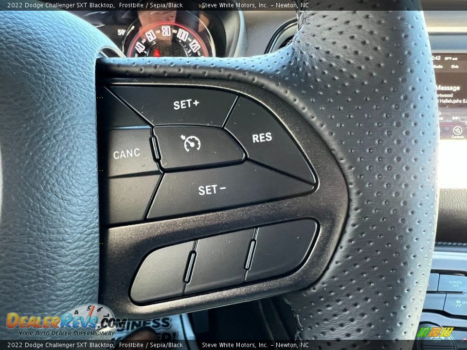 2022 Dodge Challenger SXT Blacktop Steering Wheel Photo #18