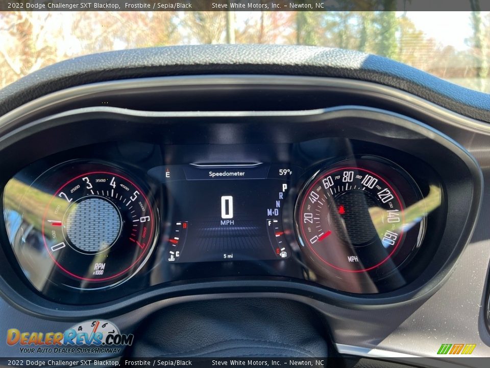 2022 Dodge Challenger SXT Blacktop Gauges Photo #19