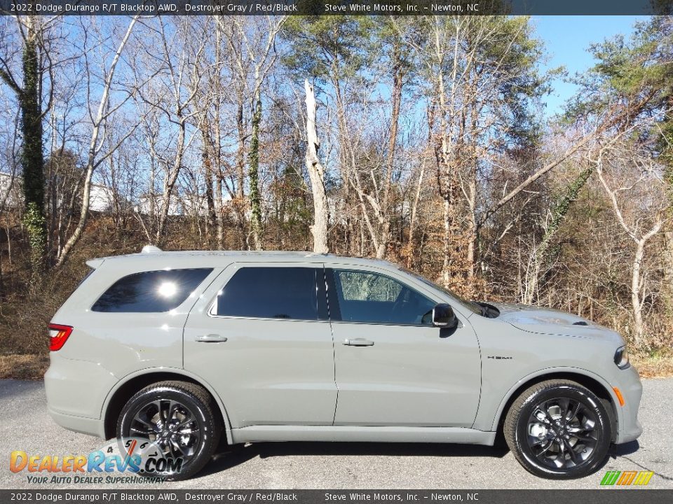 Destroyer Gray 2022 Dodge Durango R/T Blacktop AWD Photo #5