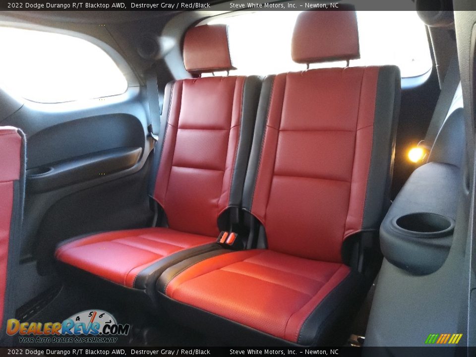 Rear Seat of 2022 Dodge Durango R/T Blacktop AWD Photo #15