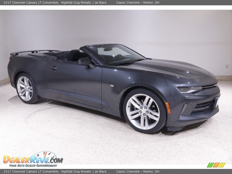 2017 Chevrolet Camaro LT Convertible Nightfall Gray Metallic / Jet Black Photo #1