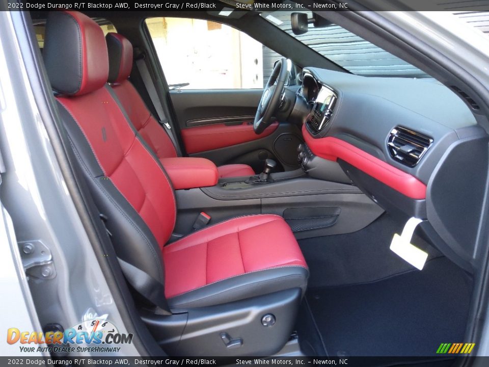 Front Seat of 2022 Dodge Durango R/T Blacktop AWD Photo #20