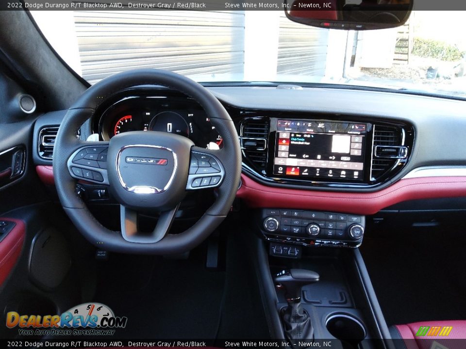 Dashboard of 2022 Dodge Durango R/T Blacktop AWD Photo #21