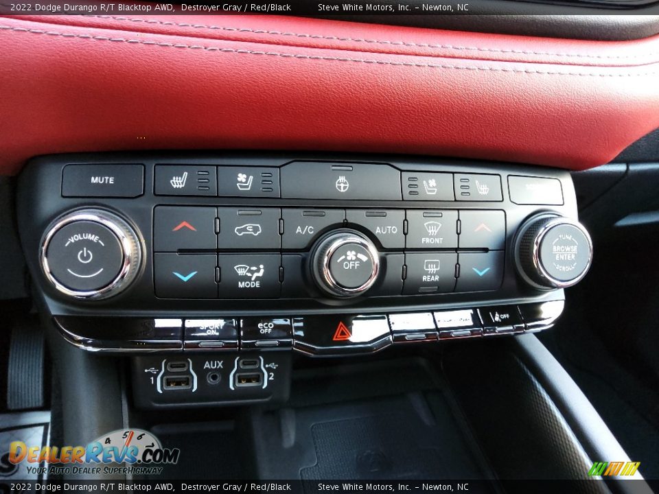 Controls of 2022 Dodge Durango R/T Blacktop AWD Photo #29