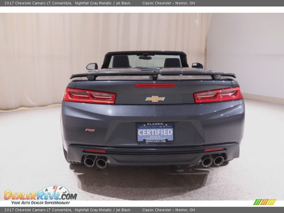 2017 Chevrolet Camaro LT Convertible Nightfall Gray Metallic / Jet Black Photo #17