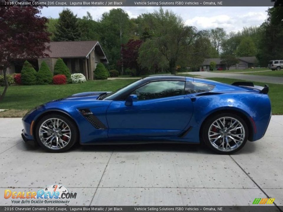 Laguna Blue Metallic 2016 Chevrolet Corvette Z06 Coupe Photo #5