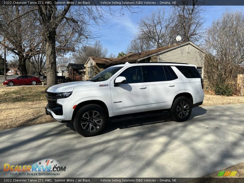 2022 Chevrolet Tahoe Z71 4WD Summit White / Jet Black Photo #1