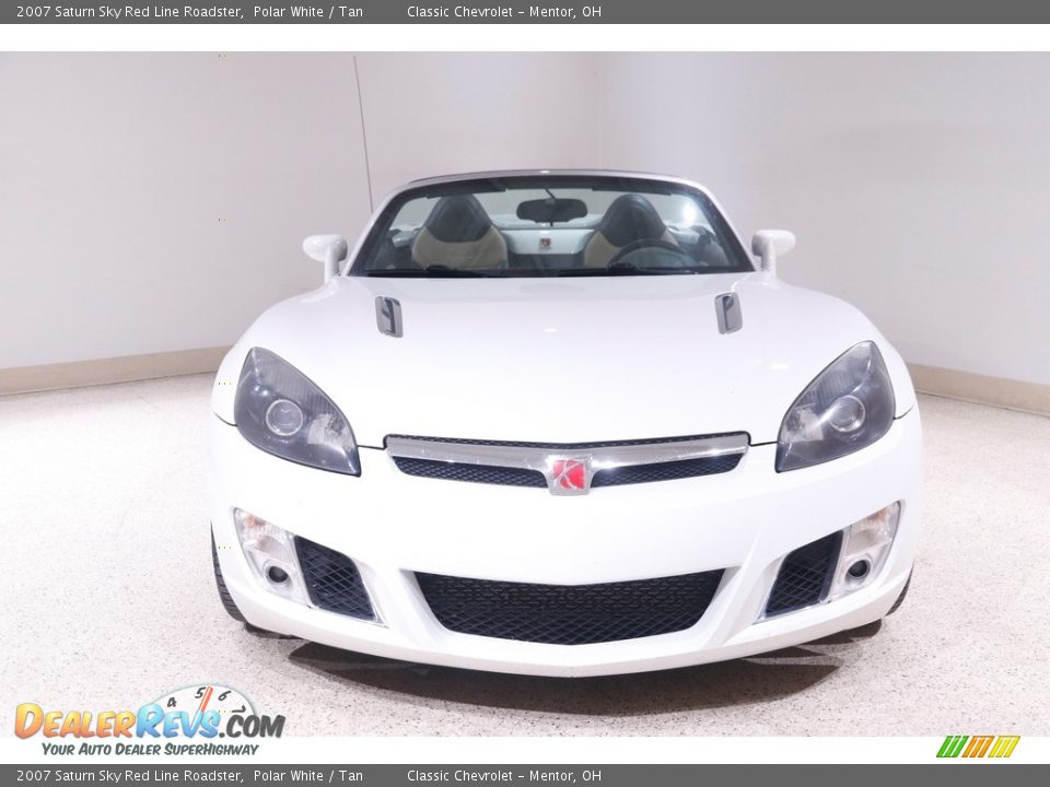 2007 Saturn Sky Red Line Roadster Polar White / Tan Photo #3