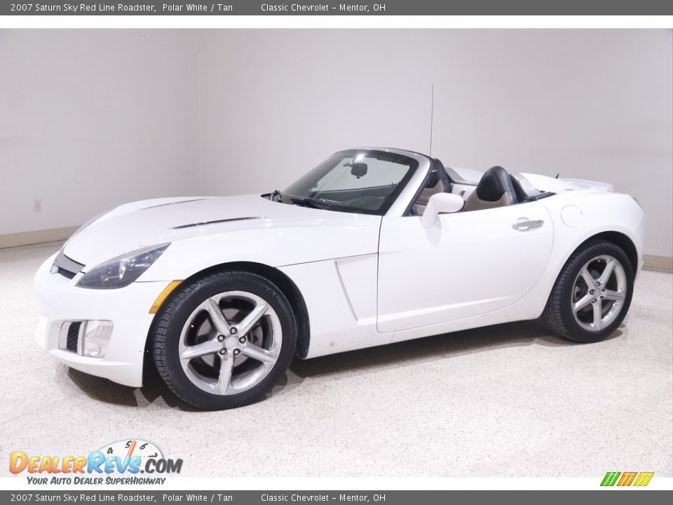 Front 3/4 View of 2007 Saturn Sky Red Line Roadster Photo #4