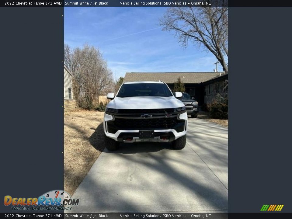 2022 Chevrolet Tahoe Z71 4WD Summit White / Jet Black Photo #6