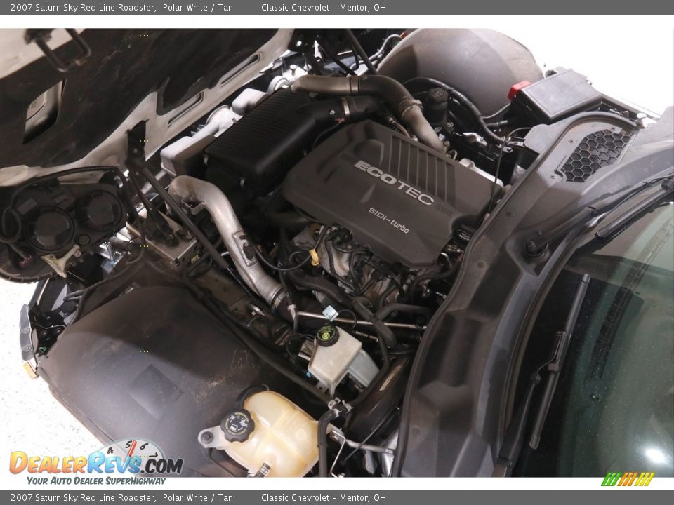 2007 Saturn Sky Red Line Roadster 2.0 Liter Turbocharged DOHC 16V VVT ECOTEC 4 Cylinder Engine Photo #21