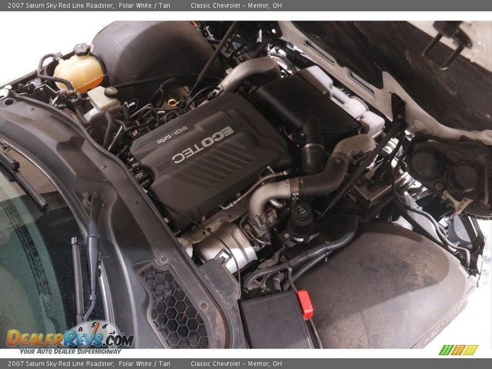 2007 Saturn Sky Red Line Roadster 2.0 Liter Turbocharged DOHC 16V VVT ECOTEC 4 Cylinder Engine Photo #22