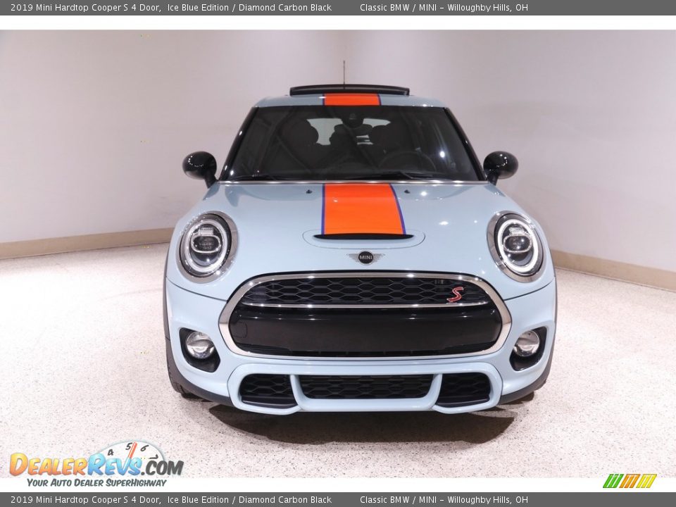 2019 Mini Hardtop Cooper S 4 Door Ice Blue Edition / Diamond Carbon Black Photo #2