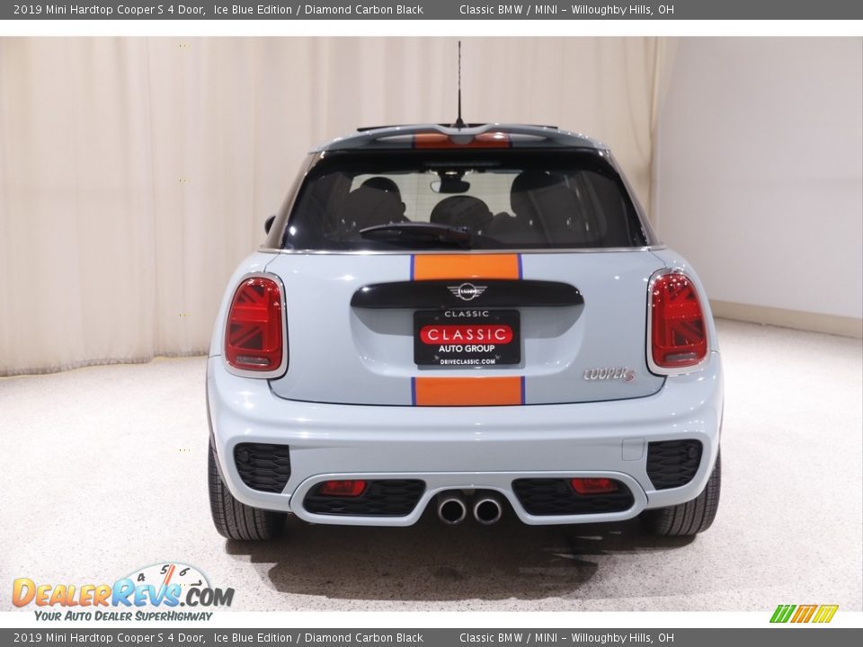 2019 Mini Hardtop Cooper S 4 Door Ice Blue Edition / Diamond Carbon Black Photo #17