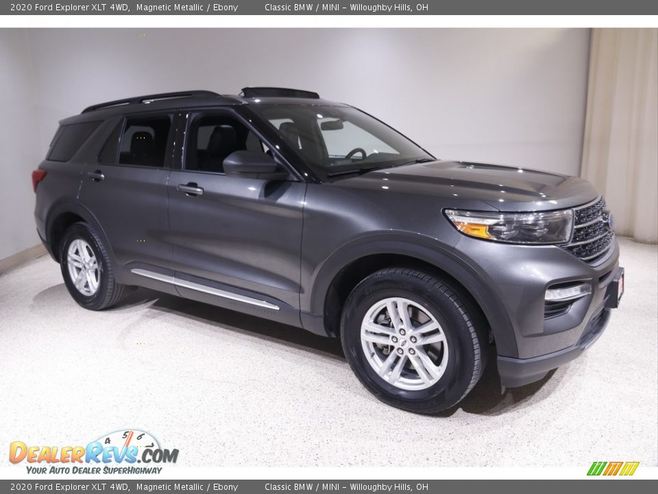 2020 Ford Explorer XLT 4WD Magnetic Metallic / Ebony Photo #1
