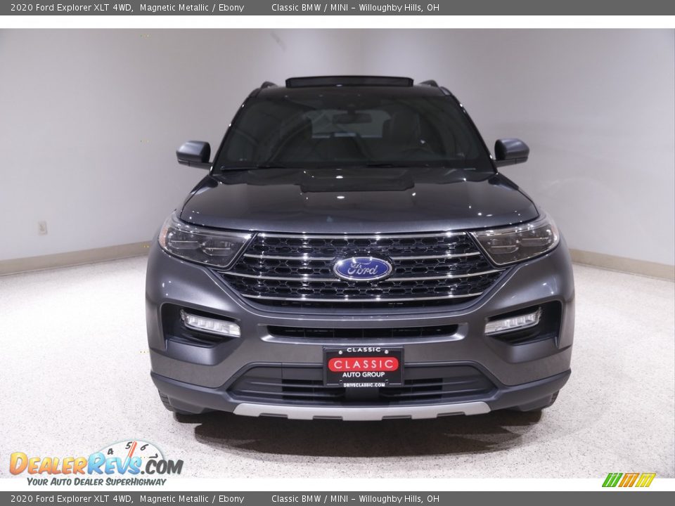 2020 Ford Explorer XLT 4WD Magnetic Metallic / Ebony Photo #2