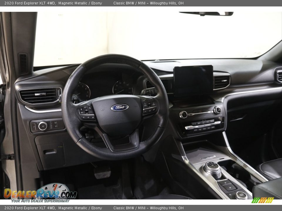 2020 Ford Explorer XLT 4WD Magnetic Metallic / Ebony Photo #6