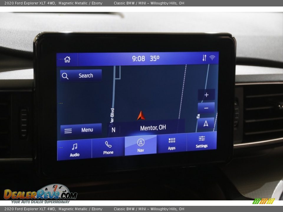 2020 Ford Explorer XLT 4WD Magnetic Metallic / Ebony Photo #11