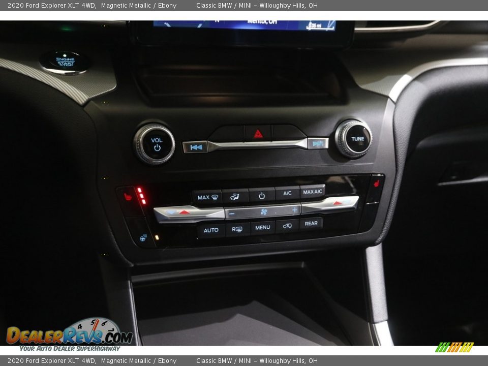 2020 Ford Explorer XLT 4WD Magnetic Metallic / Ebony Photo #13