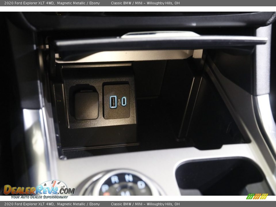 2020 Ford Explorer XLT 4WD Magnetic Metallic / Ebony Photo #15