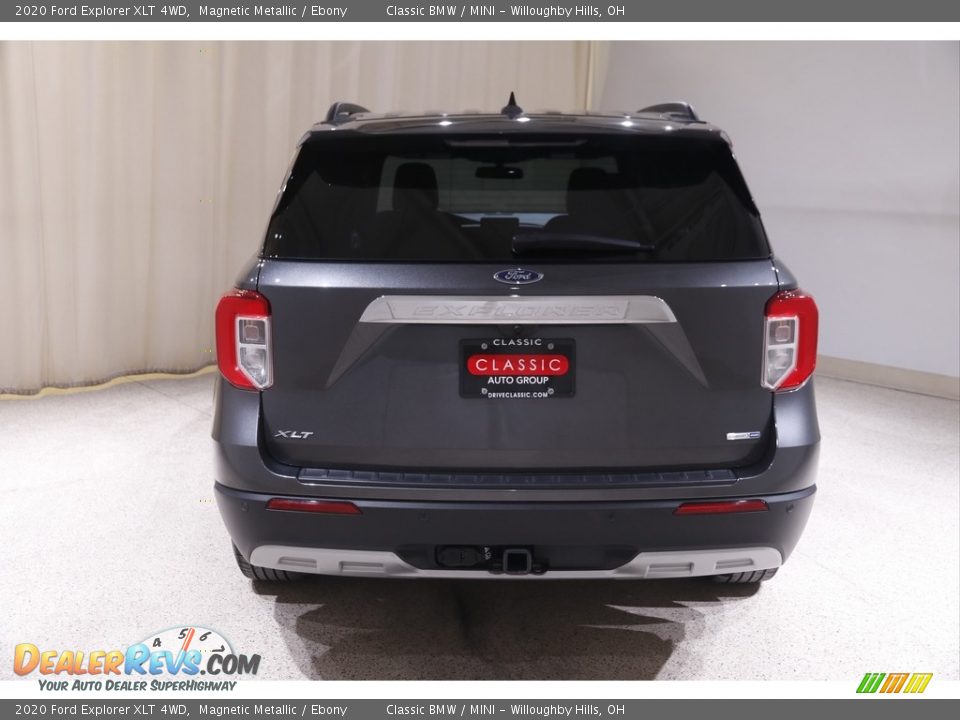 2020 Ford Explorer XLT 4WD Magnetic Metallic / Ebony Photo #20