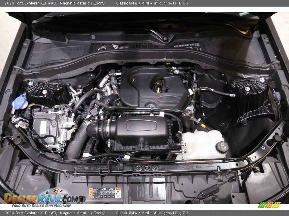 2020 Ford Explorer XLT 4WD Magnetic Metallic / Ebony Photo #21
