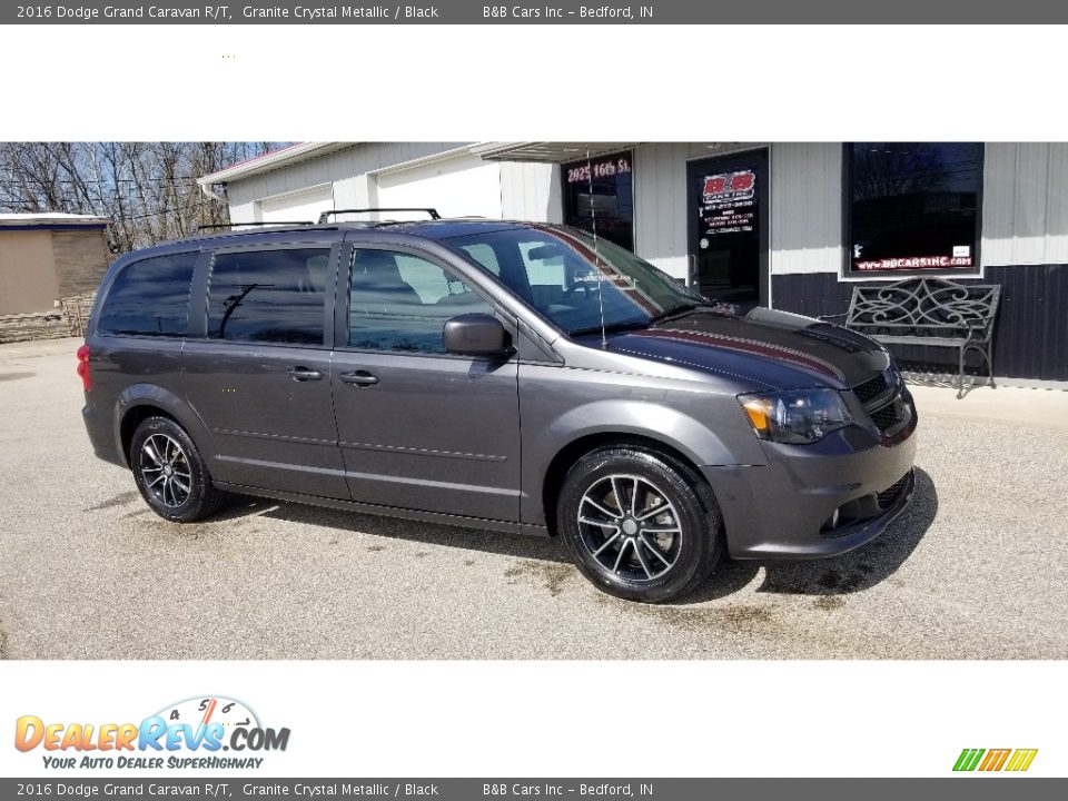 2016 Dodge Grand Caravan R/T Granite Crystal Metallic / Black Photo #1