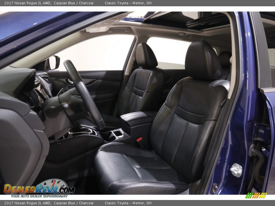 2017 Nissan Rogue SL AWD Caspian Blue / Charcoal Photo #5
