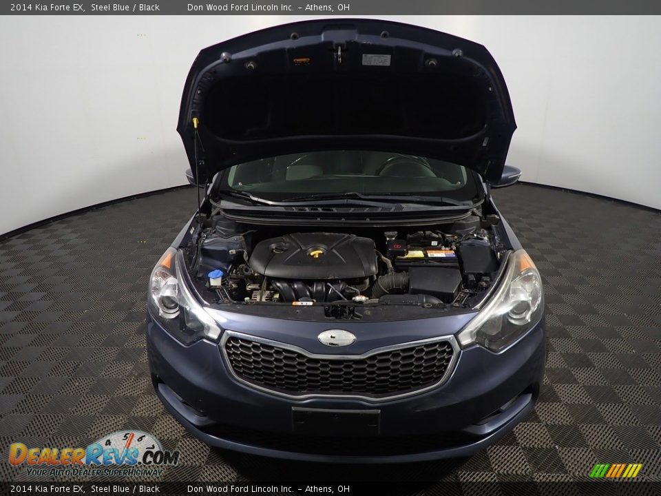 2014 Kia Forte EX Steel Blue / Black Photo #5