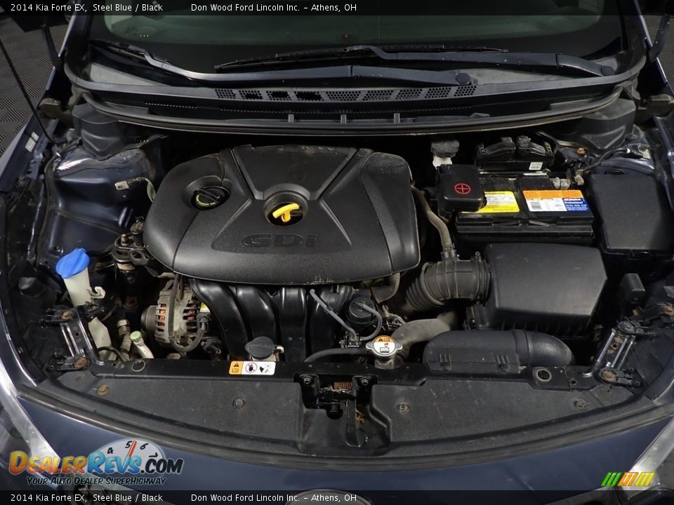 2014 Kia Forte EX Steel Blue / Black Photo #6