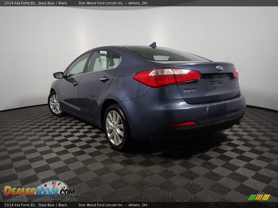 2014 Kia Forte EX Steel Blue / Black Photo #10