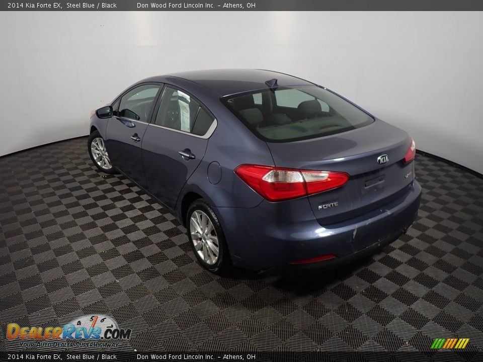2014 Kia Forte EX Steel Blue / Black Photo #11