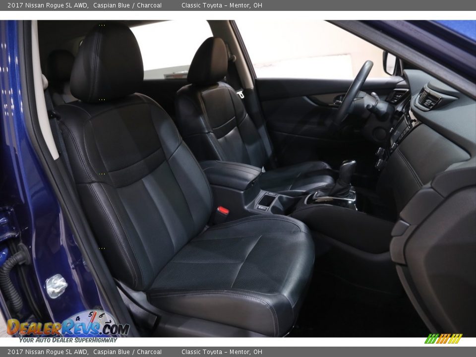 2017 Nissan Rogue SL AWD Caspian Blue / Charcoal Photo #16
