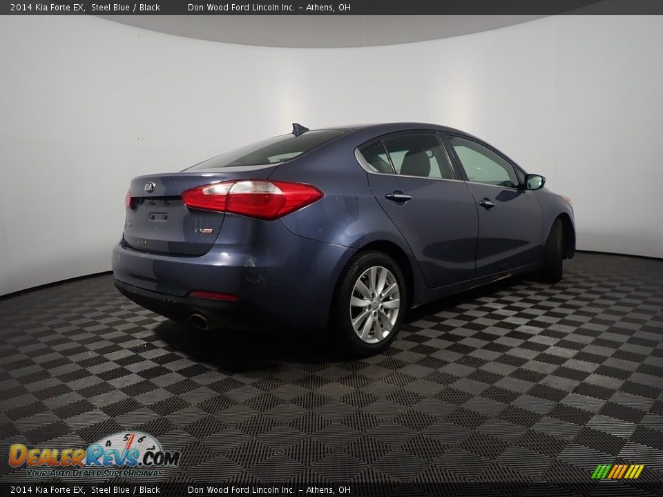 2014 Kia Forte EX Steel Blue / Black Photo #15