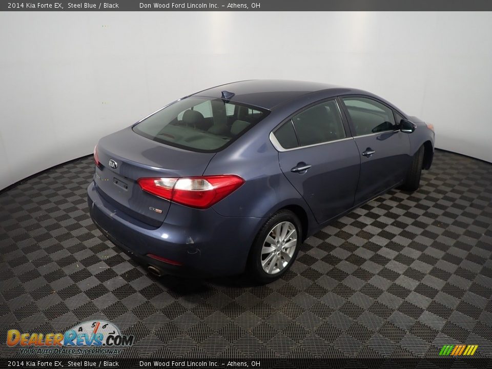 2014 Kia Forte EX Steel Blue / Black Photo #16