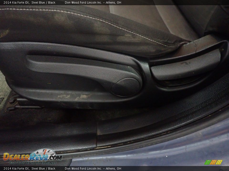2014 Kia Forte EX Steel Blue / Black Photo #21