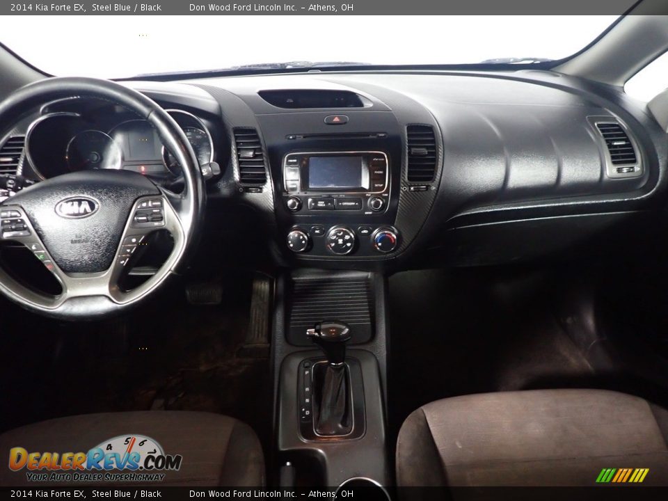 2014 Kia Forte EX Steel Blue / Black Photo #23