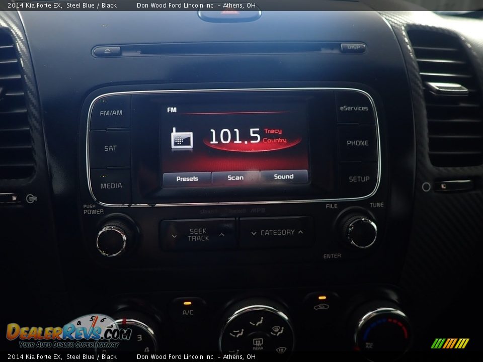2014 Kia Forte EX Steel Blue / Black Photo #24