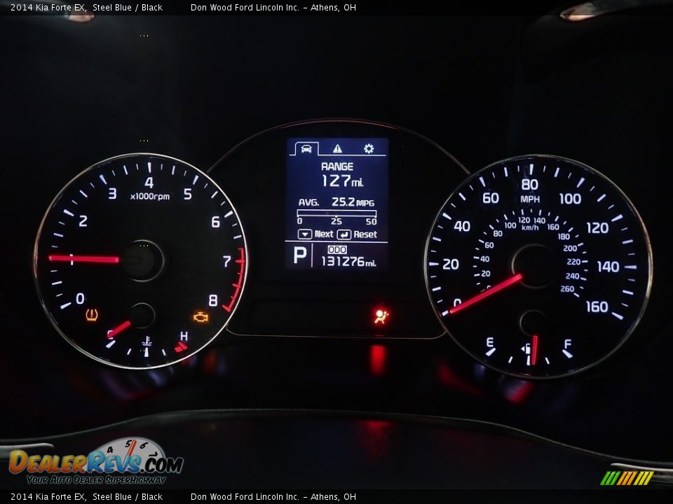 2014 Kia Forte EX Steel Blue / Black Photo #26