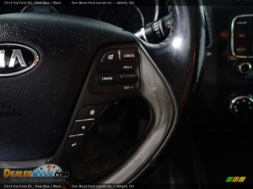 2014 Kia Forte EX Steel Blue / Black Photo #28