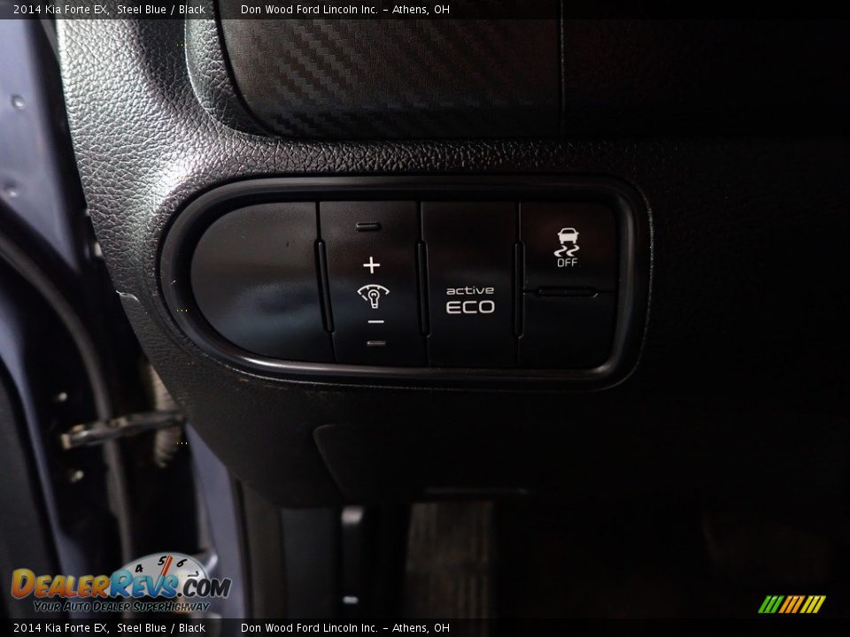 2014 Kia Forte EX Steel Blue / Black Photo #29