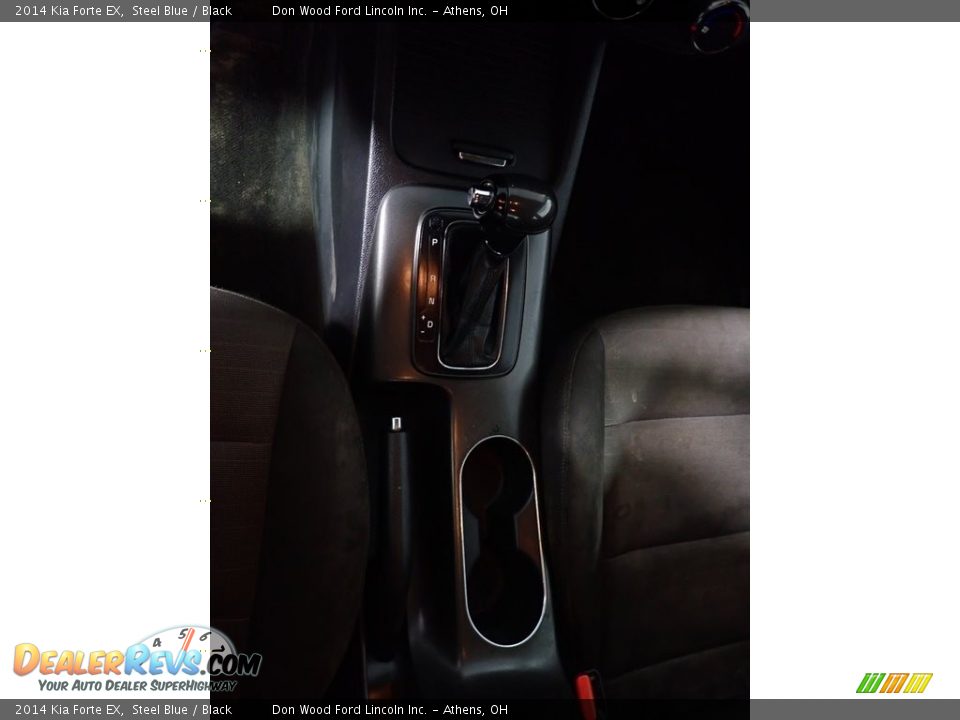 2014 Kia Forte EX Steel Blue / Black Photo #30